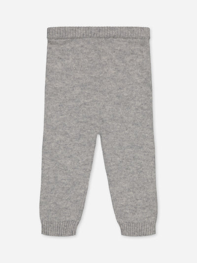 Baby grey cashmere leggings