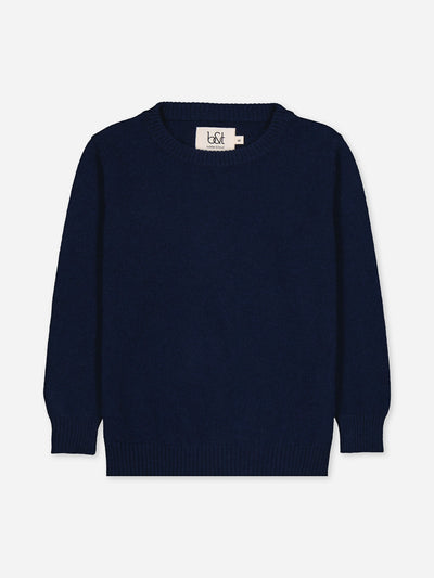pull bleu marine pour la rentrée
