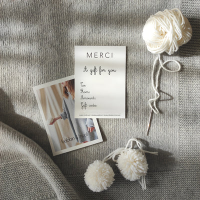 bobbin & tricot E-gift card